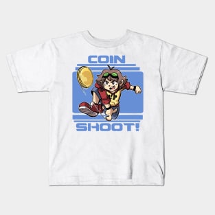 Coin Shoot! Kids T-Shirt